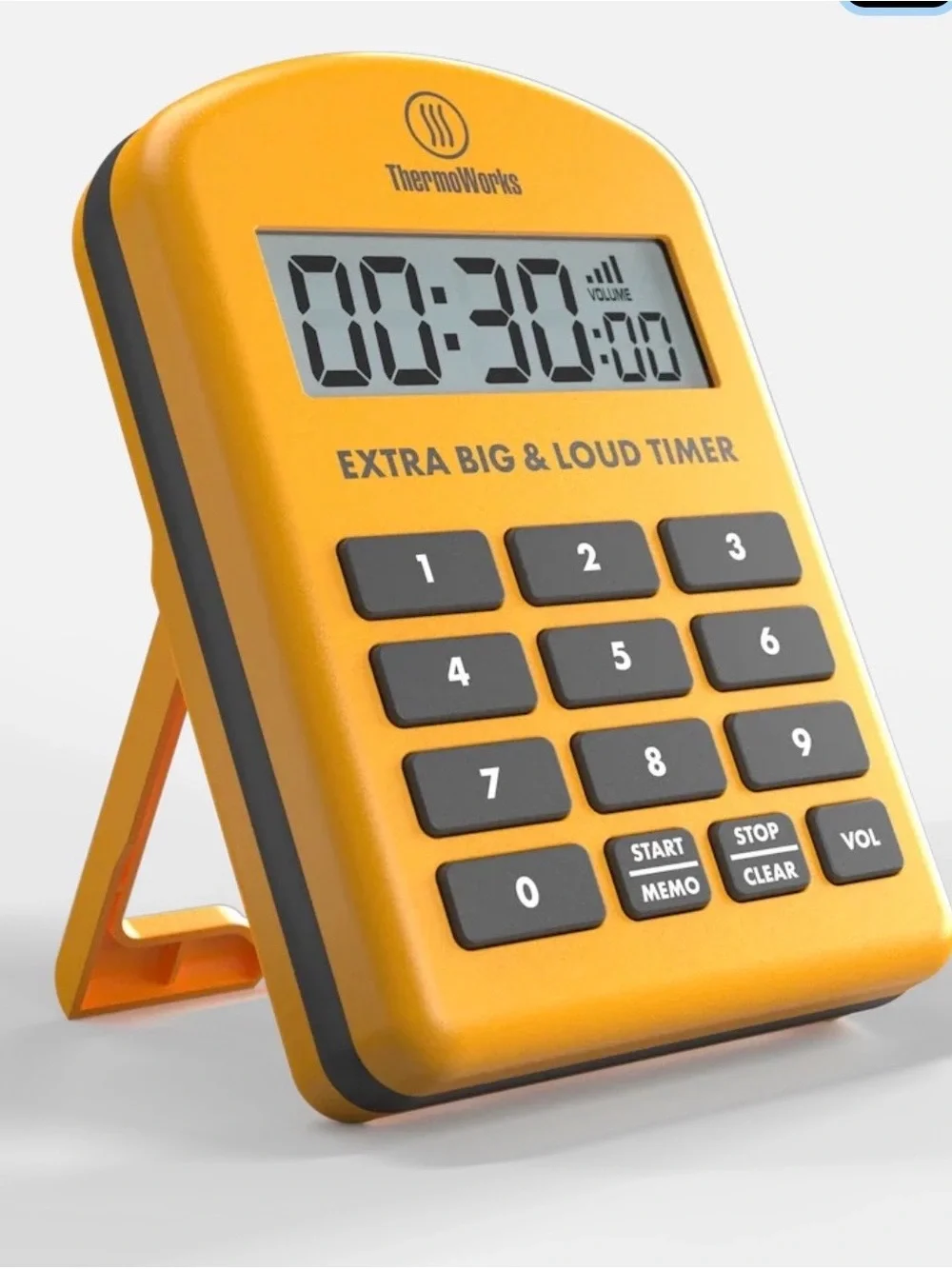 Extra Big & Loud Timer by ThermoWorks